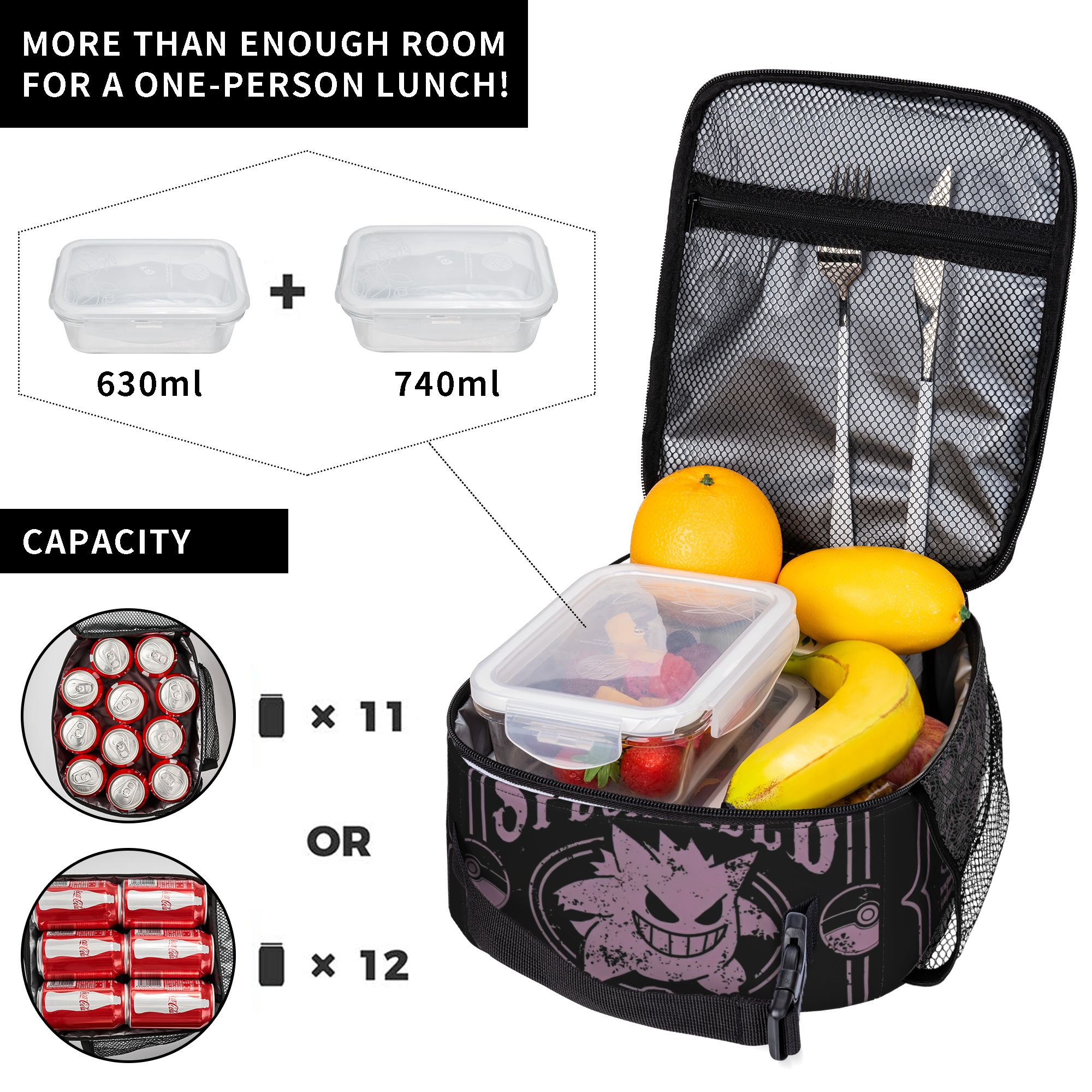 Gengar The Spooky Pokemon Insu - Tote Bag Sublimation 评论和价格