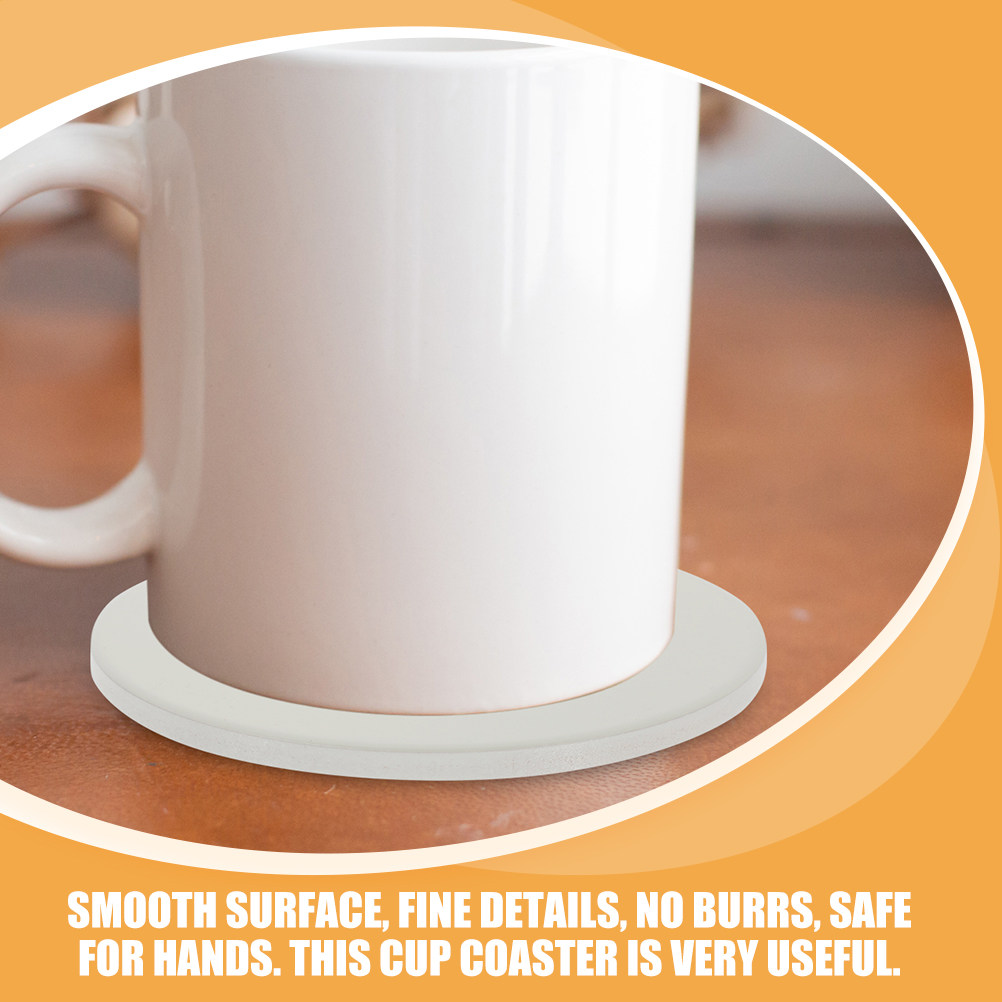 2Pcs Sublimation Blank Cup Coa - Coaster Sublimation Blank 评论和价格