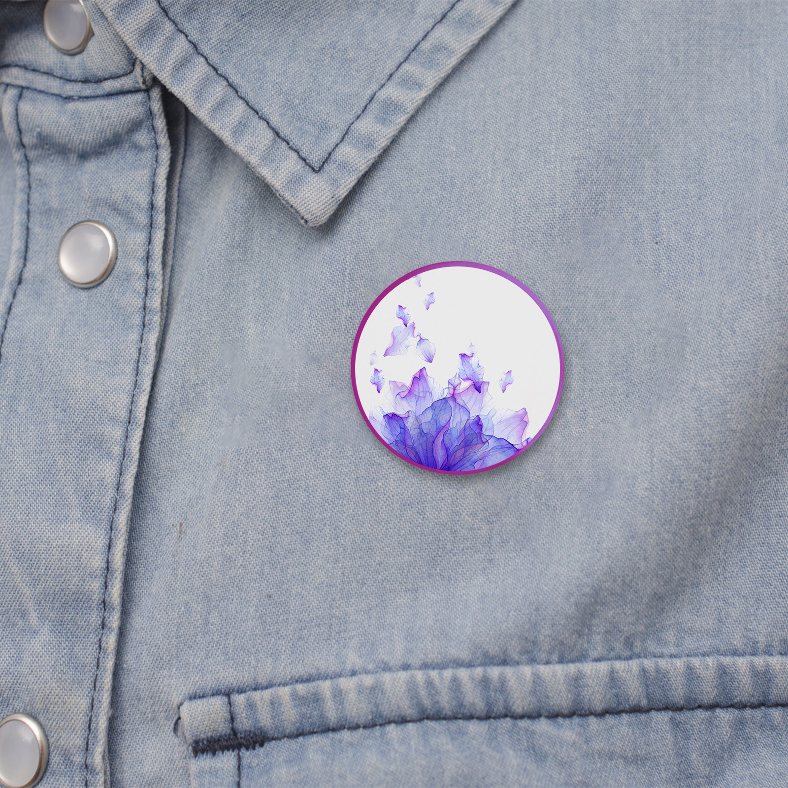 100Pcs Smooth Flat Round Blank - Button Badge Blank 评论和价格