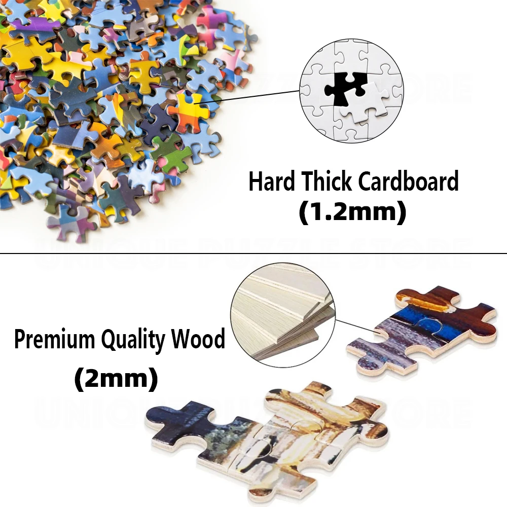 DIY Custom Jigsaw Puzzle Custo - Puzzle Blank White 评论和价格