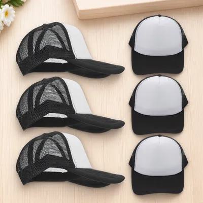 10Pcs Blank Mesh Baseball Caps - Hat Sublimation Blank 评论和价格