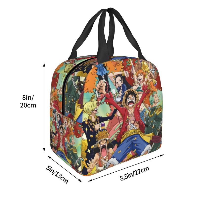 Anime One Piece Lunch Box Mult - Tote Bag Sublimation 评论和价格
