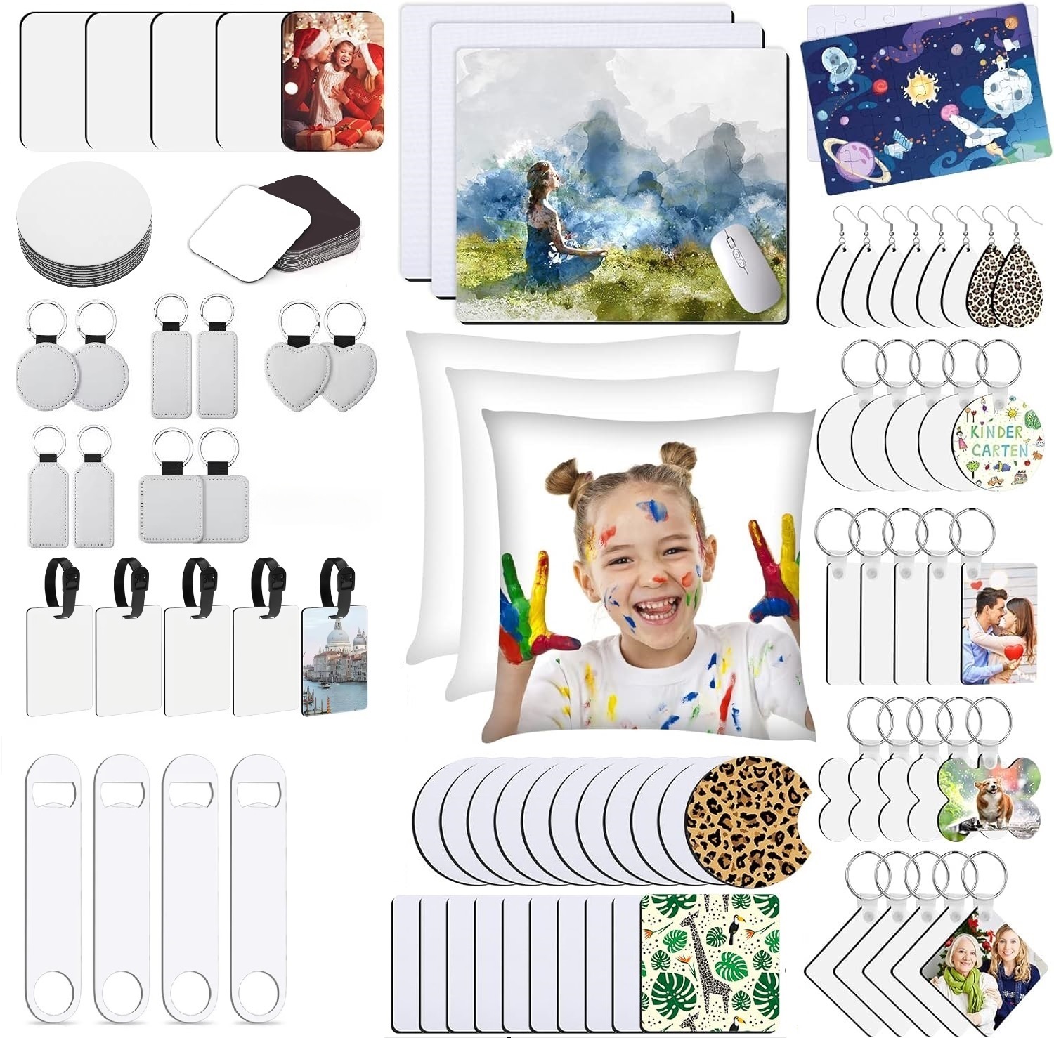 90pcs  Sublimation Blank Start - Pillow Cover Sublimation 评论和价格