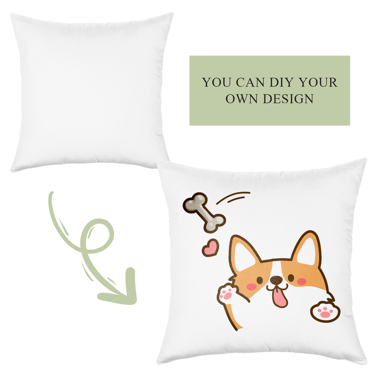 4Pcs Sublimation Pillow Cases  - Pillow Cover Sublimation 评论和价格