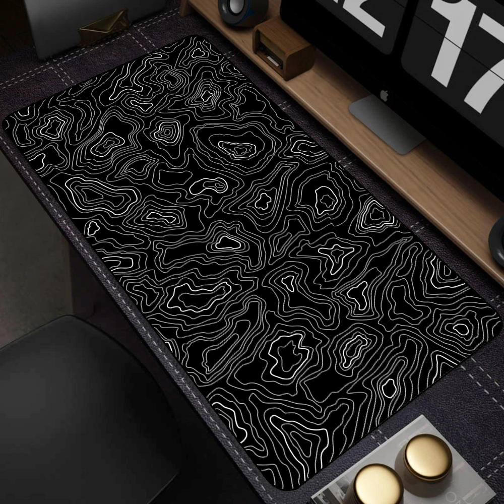 Large Black and White Art Mous - Mouse Pad Blank Sublimation 评论和价格