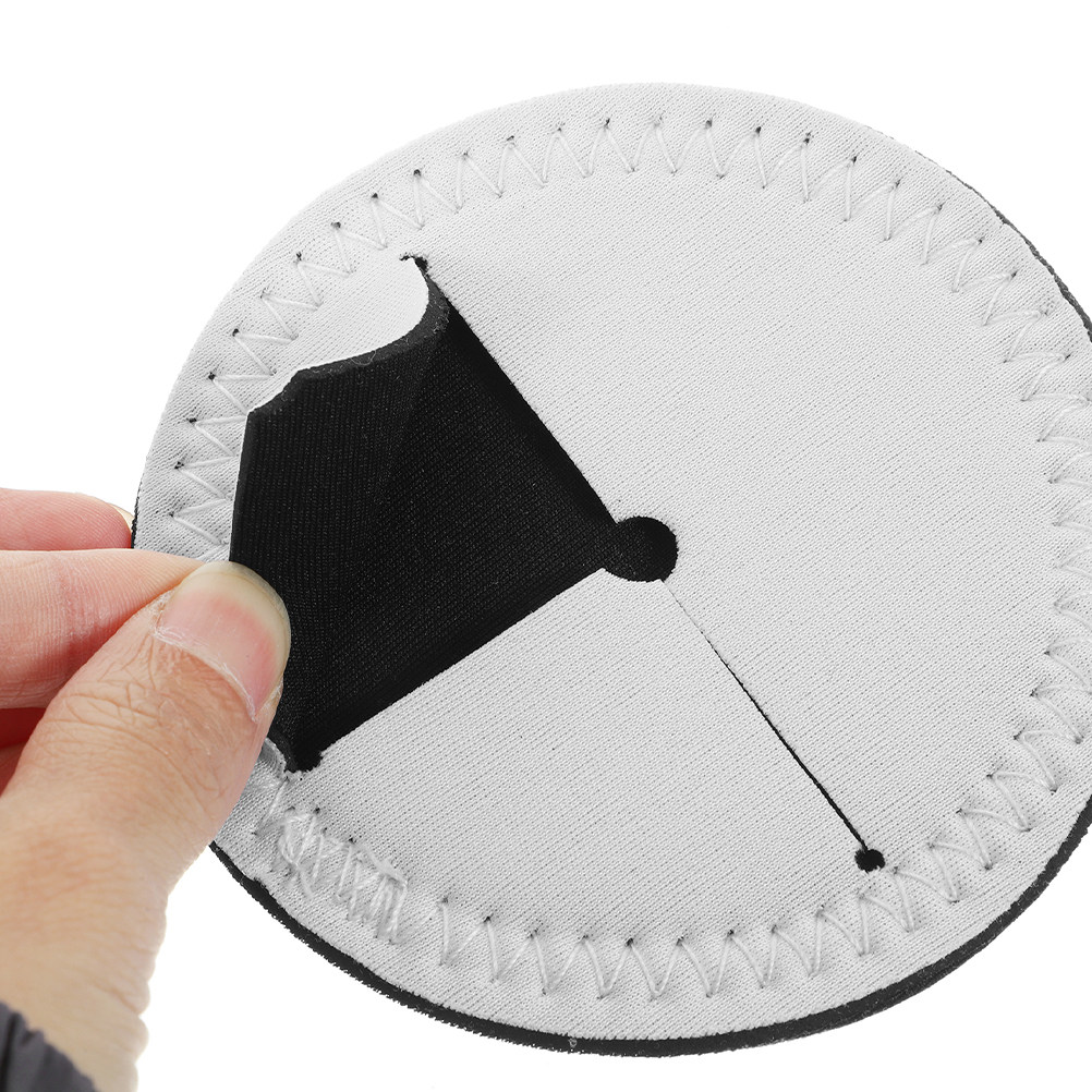 5Pcs White Round Blank Wine Gl - Coaster Sublimation Blank 评论和价格